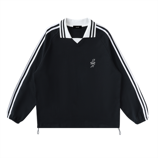 DieHealed Society Collar Sweatshirt - Black