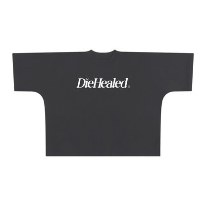 DieHealed Boxy Tee Black