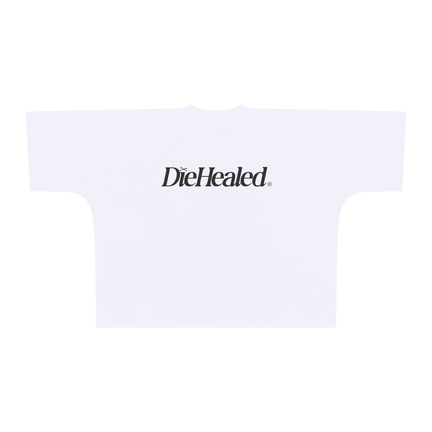 DieHealed Boxy Tee White
