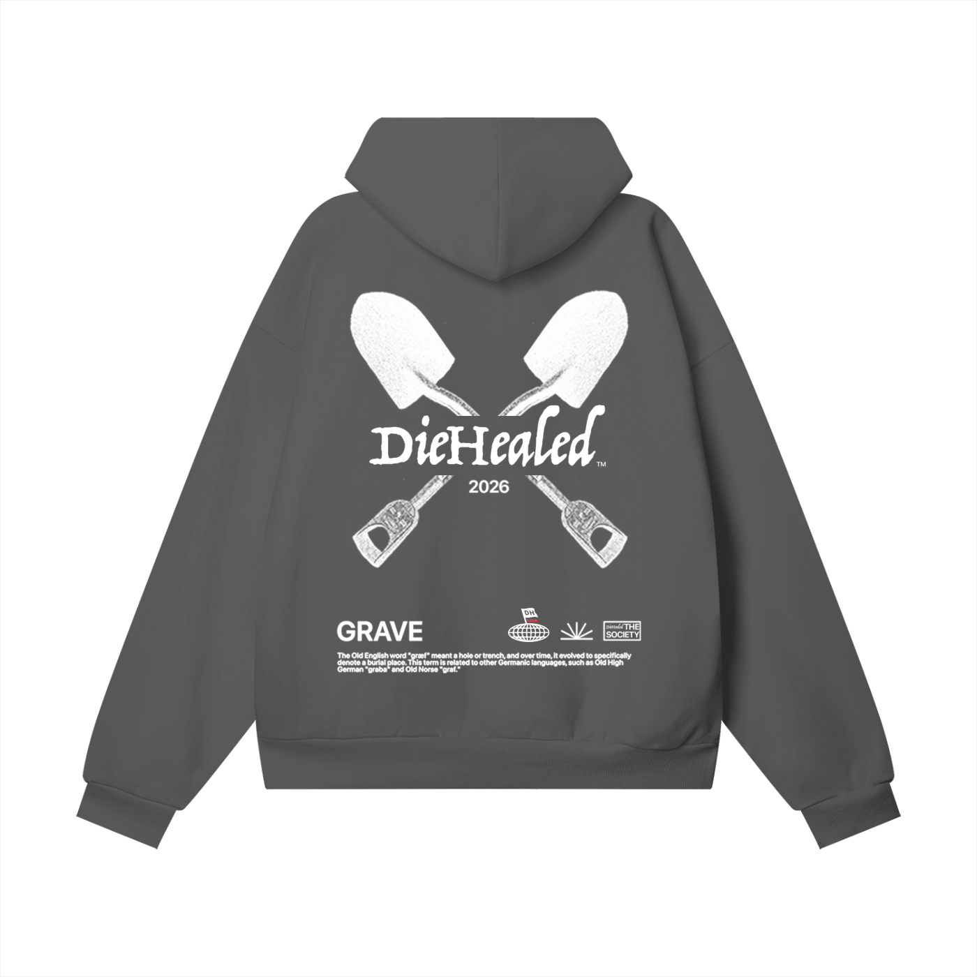 DieHealed Grave Hoodie