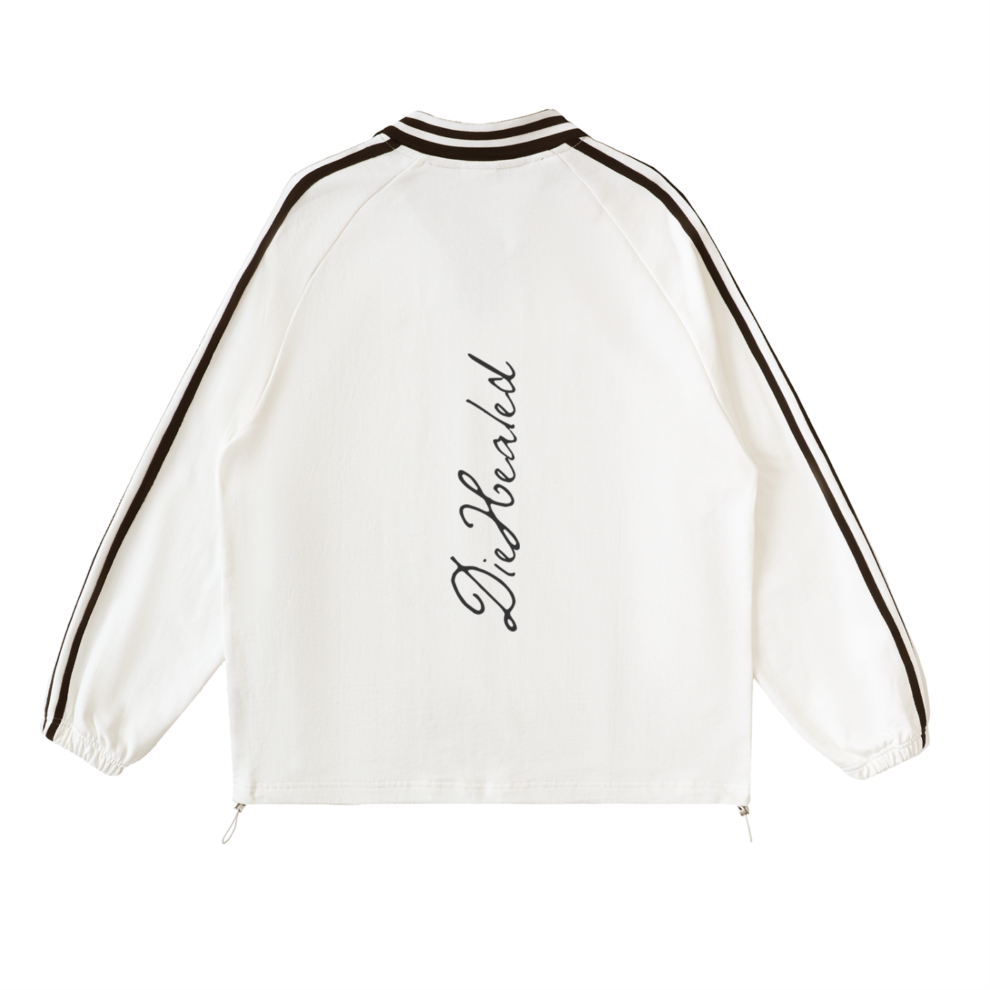 DieHealed Society Collar Sweatshirt - White