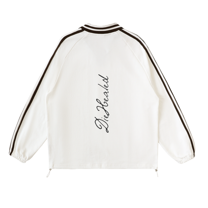 DieHealed Society Collar Sweatshirt - White