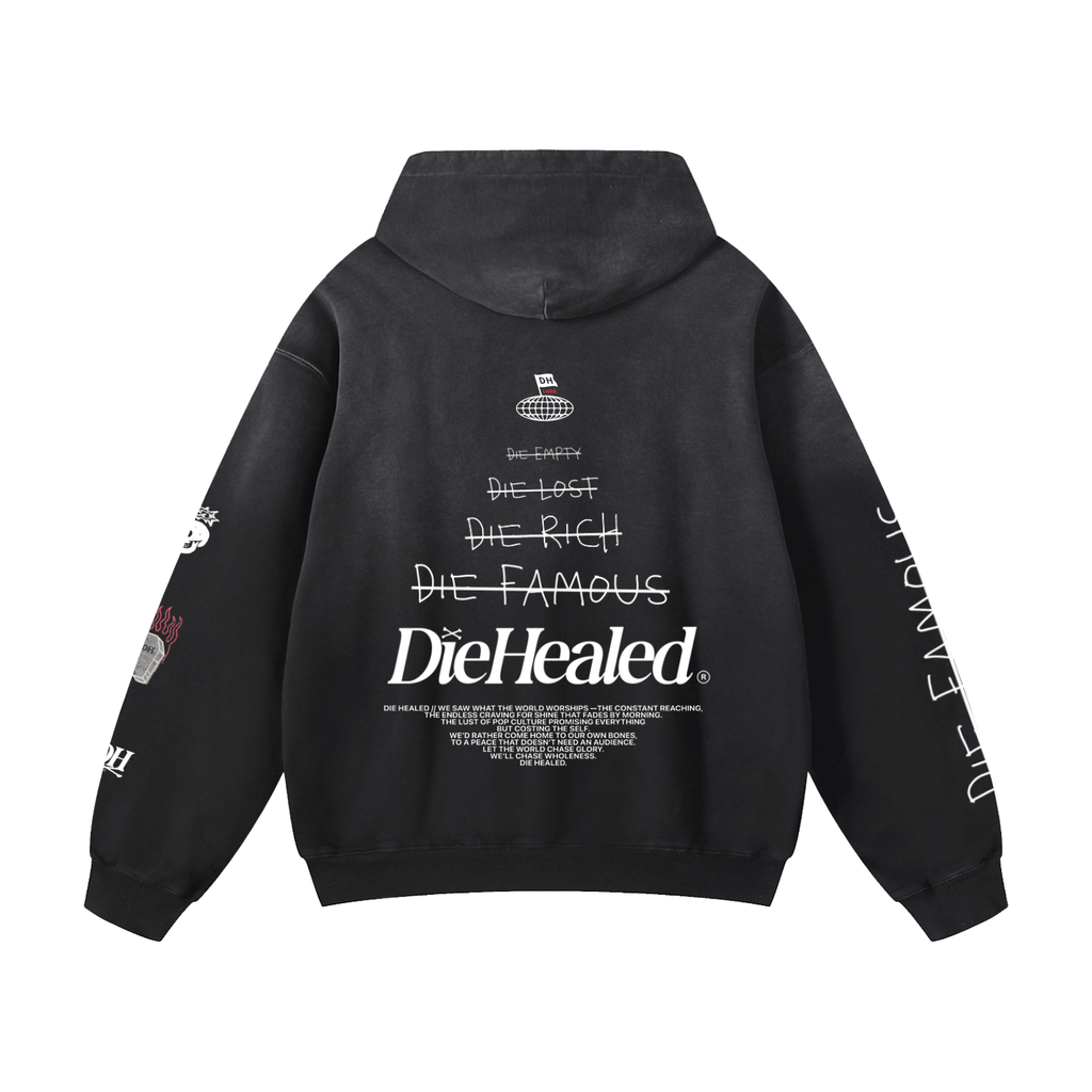 DieHealed Hoodie Affirmations