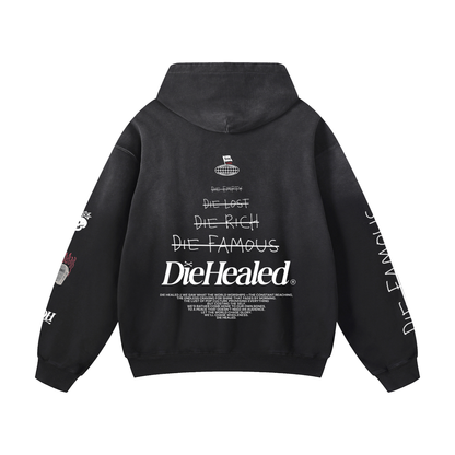DieHealed Hoodie Affirmations