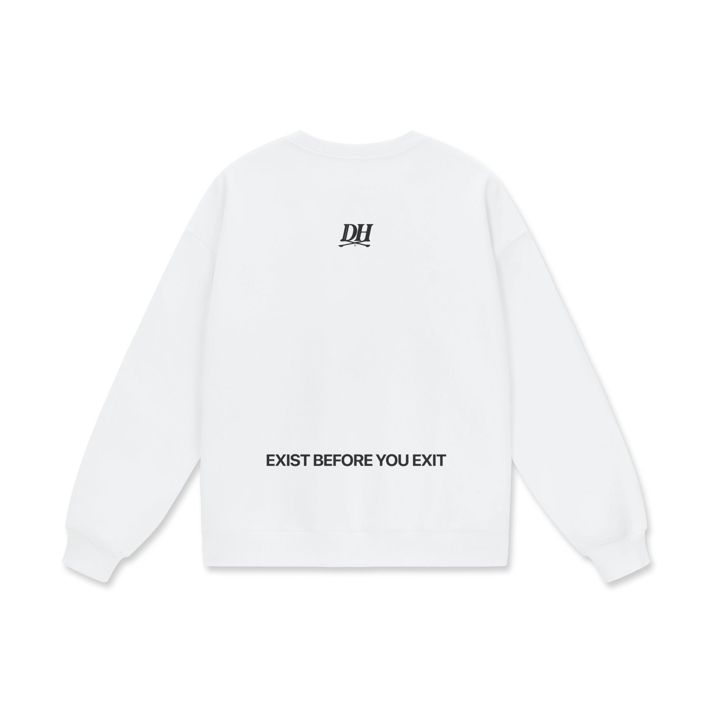 DieHealed Modern Logo Sweater (white)
