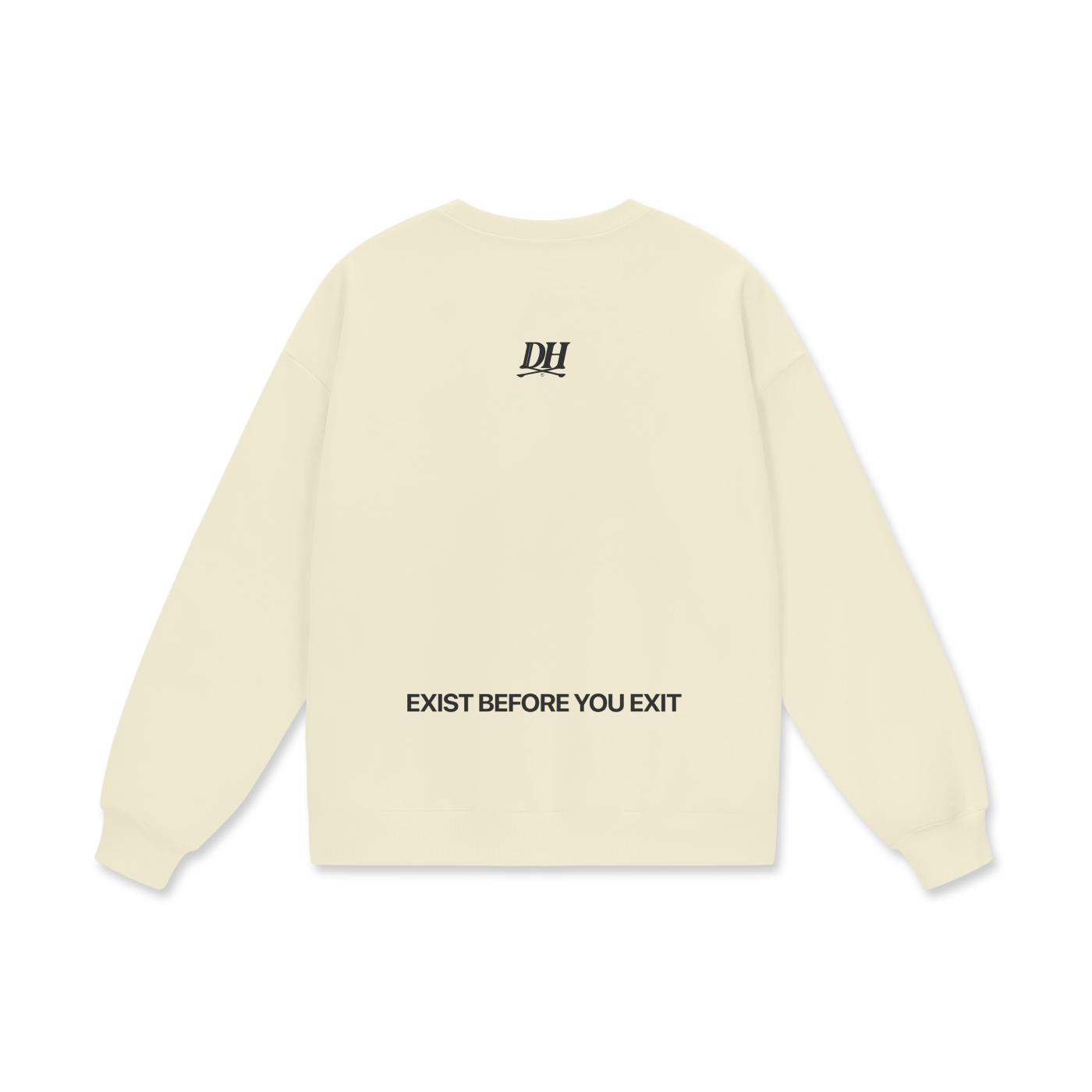 DieHealed Modern Logo Sweater (white)