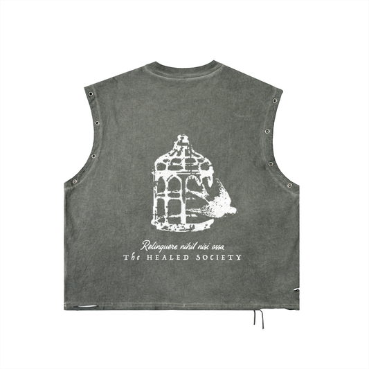 DieHealed Society Distressed Tank Top.
