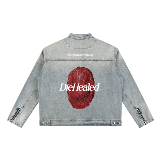 DieHealed Bloody Vintage Denim Jacket
