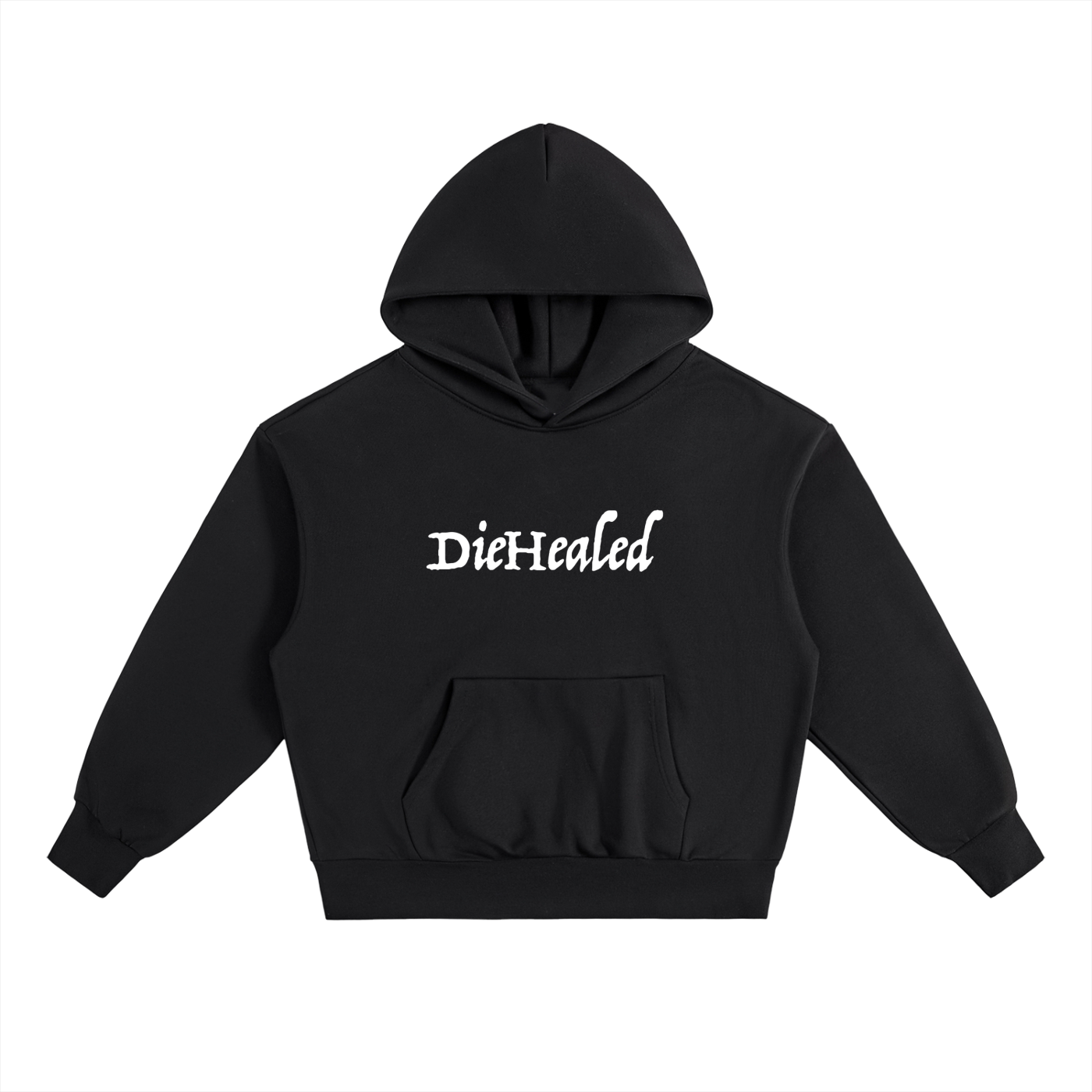 DieHealed "Crowned" Heavy Hoodie.