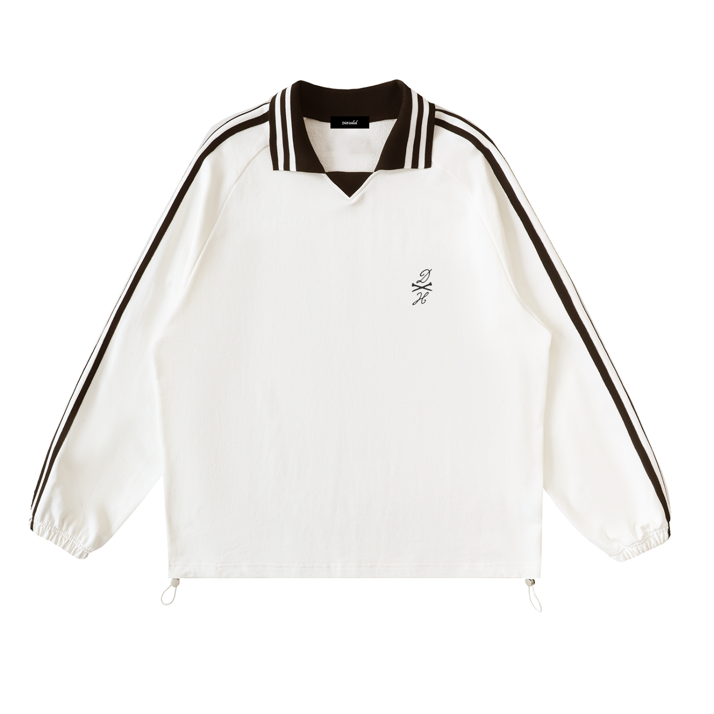 DieHealed Society Collar Sweatshirt - White