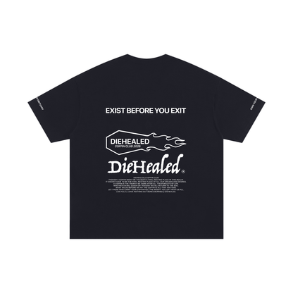 DieHealed Coffin Club Tee - Black