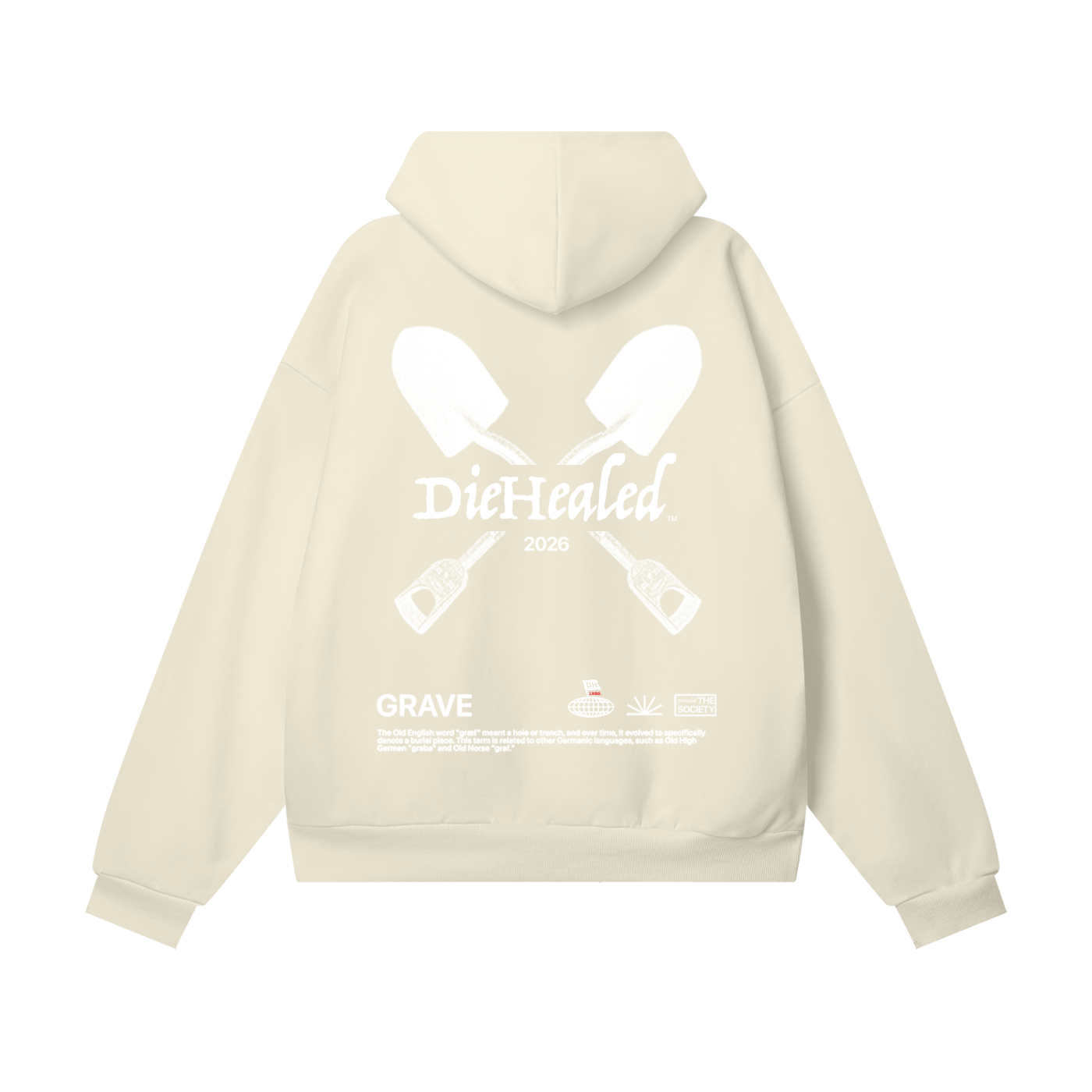 DieHealed Grave Hoodie