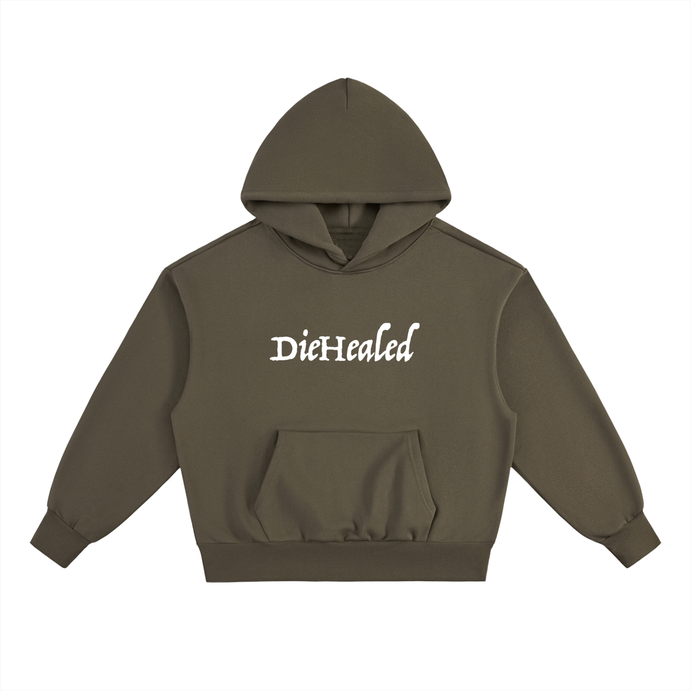 DieHealed "Crowned" Heavy Hoodie.