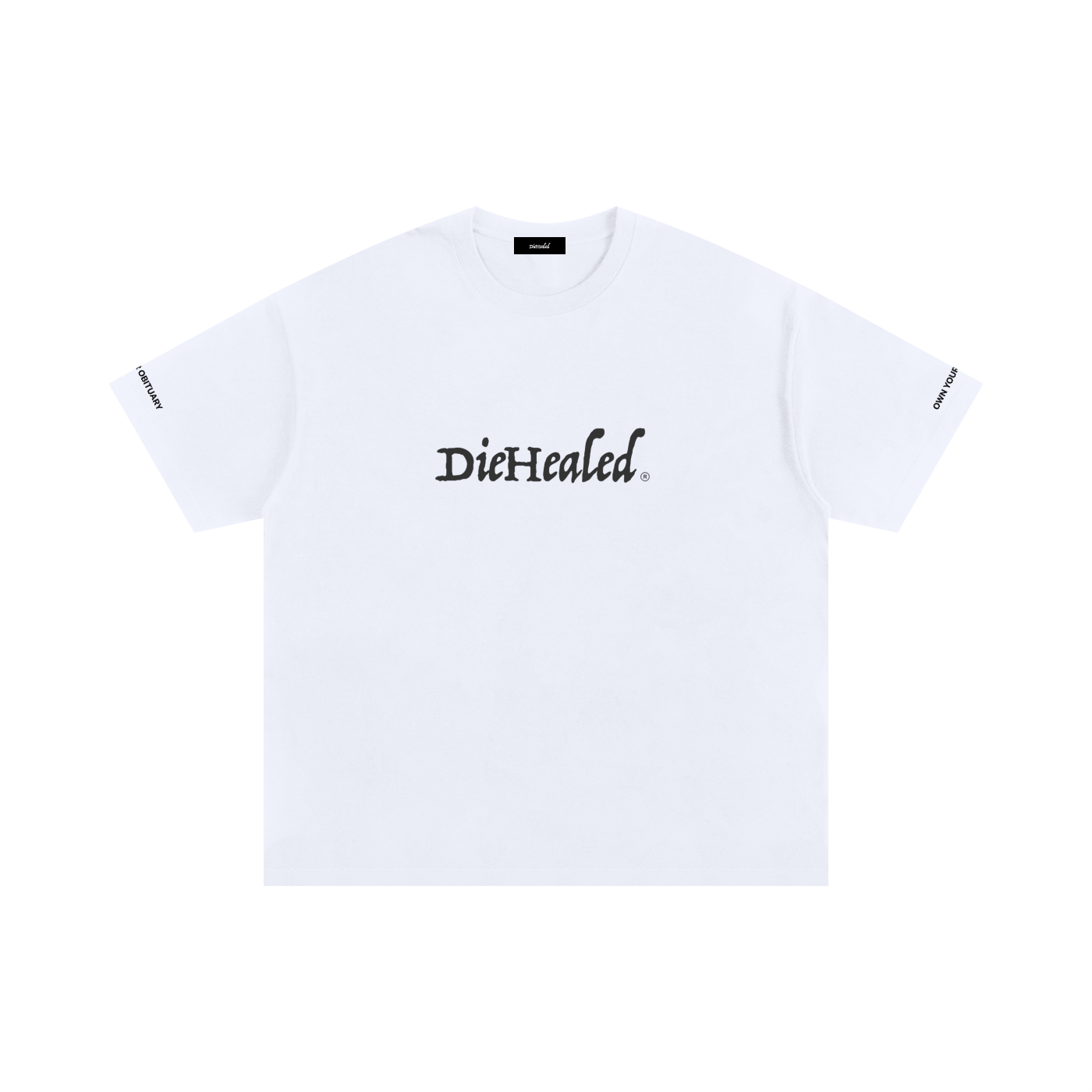 DieHealed Coffin Club Tee - White