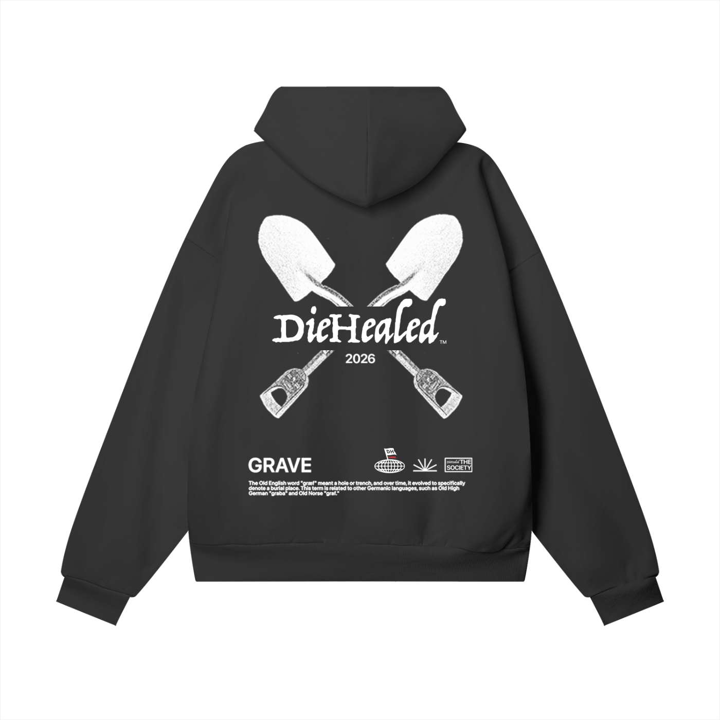 DieHealed Grave Hoodie